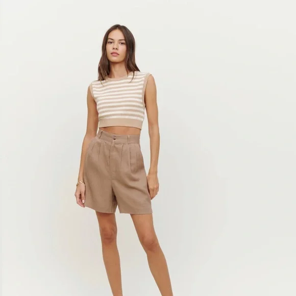 Reformation Bello Linen Short never worn